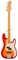 FENDER American Ultra Precision Bass®, Maple Fingerboard, Plasma Red Burst электрогитара, цвет красный в комплекте кейс - фото 166899
