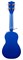KALA MK-SD/MBL MAKALA METALLIC BLUE DOLPHIN UKULELE укулеле сопрано, цвет синий - фото 167007