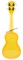 KALA MK-SD/YLBURST MAKALA YELLOW BURST DOLPHIN UKULELE укулеле сопрано, цвет Yellow Burst - фото 167041