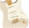 FENDER 2019 VINTAGE CUSTOM 1957 STRAT® NOS, MAPLE FINGERBOARD, AGED WHITE BLONDE электрогитара, цвет винтажный белый - фото 167214