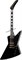 GIBSON EXPLORER CUSTOM W/ EBONY FINGERBOARD GLOSS электрогитара, цвет черный, в комплекте кейс - фото 167496