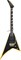 JACKSON RRX24 BLK W YLW BVLS Электрогитара, серия X Rhoads, накладка грифа Laurel - фото 167555