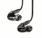 SHURE SE215-K наушники внутриканальные (наушники вставные) с одним драйвером, черные, отсоединяемый кабель - фото 18045