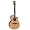 TAKAMINE LEGACY TSF40C электроакустическая гитара типа NEX CUTAWAY с кейсом. цвет Gloss Natural - фото 19145