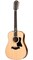 TAYLOR 150e 100 Series, гитара электроакустическая двенадцатиструнная, форма корпуса дредноут, мягкий чехол - фото 19153