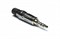 Кабельный разъем Jack 3.5mm, K серия, Стерео, Металл, Для моб. устр-в, Черный хром, Позолоч. конт. - фото 199741