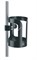 K&M 16022-000-55 BLACK держатель для бутылки(до 95 mm) с крепл. к стойке (до 30 mm) 0.4 kg. - фото 20466
