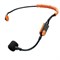 SHURE SM31FH-TQG головной кардиоидный конденсаторный микрофон для радиосистем с разъемом TA4F, оранжевый - фото 20500