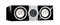 NS-C901 Piano Black 2-х полосная Hi-end акустическая система центрального канала серии SOAVO, макс. мощность 200 Вт - фото 206837