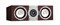 NS-C901 Brown 2-х полосная Hi-end акустическая система центрального канала серии SOAVO, макс. мощность 200 Вт - фото 206847