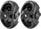 Electro-Voice EVID 3.2TW корпусной громкоговоритель 2x3'/0,75', 10W/100V, 140°x100°, in/outdoor, цвет белый, ЦЕНА ЗА ПАРУ - фото 20928