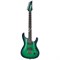 IBANEZ S6521Q-SLG Prestige, электрогитара, цвет бирюзово-синий полупрозрачный бёрст, жесткий кейс в комплекте - фото 21074