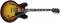 GIBSON 2018 MEMPHIS ES-335 FIGURED ANTIQUE SUNSET BURSTгитара полуакустическая с кейсом, цвет санберст - фото 21083