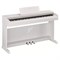 Yamaha YDP-143WH -  клавинова 88 кл. GHS, 10 тембров, 192 полиф., 3 педали, крышка кл., (белый) - фото 21332