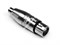 INVOTONE AD410 - переходник RCA <> 3P XLR мама, корпус металл - фото 22838