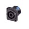 NEUTRIK NL4MP - панельный разъём Speakon, 4-х контактный - фото 23345