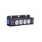 INVOLIGHT PDLINK5 - коробка с разъемами PowerCon (1 x Вход / 5 х Выходов) - фото 26006