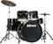 Ddrum D2 MB - удар. установка (2 коробки): 5 бараб., 2 тарелки, стойки, педаль, палочки, цвет-черный - фото 27489
