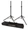 Ultimate Support JS-TS50-2 пара спикерных стоек, высота 118–207см, грузоподъемность до 54.4 кг, вес 1.9кг,  в комплекте сумка, черные - фото 27926