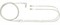 SHURE EAC64CL отсоединяемый кабель для наушников SE215, SE315, SE425, SE535, прозрачный - фото 28915