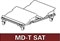 FBT MD-T Sat - тележка для транспортировки 2х  MODUS40a/15a - фото 31584