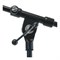 K&M 21090-300-55 микрофонная стойка 'журавль', металлические узлы, высота 900-1605 мм., длина журавля 460-770 мм., цвет черный - фото 32757