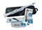 NUVO Clarin?o Standard Kit (White/Blue) Кларнет, материал - АБС пластик, цвет - белый/голубой, в комплекте - кейс, тряпочка для - фото 35337