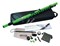 NUVO Student Flute - Laser Green флейта, студенческая модель, материал - пластик, цвет - зелёный, в комплекте тряпочка для проти - фото 35354