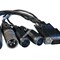 RME BO9632-XLRMKH Analog BreakoutCable Bal балансный 15pole SubD на 4 x XLR Analog, 2 x MIDI, 1 x Phones, для HDSP 9632, HDSPe AIO аналоговый балансный кабель - фото 35663