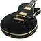 EPIPHONE LES PAUL CUSTOM PRO EBONY электрогитара, цвет чёрный - фото 38507