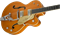 Gretsch G6120T-59 Vintage Select Edition '59 Chet Atkins, Bigsby, TVJones, Vintage Orange Stain Lacquer Электрогитара п/а, оранж - фото 38610