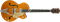 Gretsch G6120T-59 Vintage Select Edition '59 Chet Atkins, Bigsby, TVJones, Vintage Orange Stain Lacquer Электрогитара п/а, оранж - фото 38611