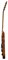 GIBSON LES PAUL FADED 2018 WORN BOURBON электрогитара, цвет коричневый, чехол - фото 42546