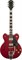 Gretsch G2622T Streamliner Center Block with Bigsby, Broad'Tron, Flagstaff Sunset Электрогитара полуакустическая, цвет красный - фото 42611