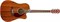 FENDER CD-140SCE ALL MAH WC электроакустическая гитара, топ - массив махогани, цвет натуральный махогани, с кейсом - фото 42807
