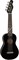 FENDER UKULELE VENICE BLACK укулеле сопрано, цвет черный - фото 42839