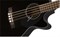 Fender CB-60SCE Bass Black LR электроакустическая бас-гитара - фото 42931