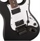 Fender Squier Contemporary Active Stratocaster HH, Flat Black Электрогитара, активные звукосниматели HH, Floyd Rose, черная - фото 44682