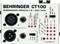 Behringer CT100 Микропроцессорный универсальный тестер для диагностики и отстройки звукового оборудования - фото 45225