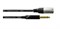 Cordial CFM 1.5 FV инструментальный кабель XLR female/джек стерео 6.3мм, 1.5м, черный - фото 45529