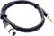 Cordial CFM 1.5 FV инструментальный кабель XLR female/джек стерео 6.3мм, 1.5м, черный - фото 45530