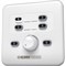 KLARK TEKNIK CP8000EU регулятор громкости и переключатель источников, электронное управление, подсветка кнопок и регулятора, 2 канала GPIO, питание+5В - фото 45737
