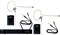 AKG DMS TETRAD Performer Set - цифровая радиосистема с поясным передатчиком + C111 LP + MKG L, диапазон 2.4 GHz - фото 57730