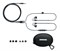 SHURE SE215-CL-UNI-EFS внутриканальные наушники с одним динамическим драйвером, прозрачные. - фото 58516