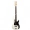 FENDER DLX ACTIVE JAZZ BASS V PF OWT бас-гитара 5 стр. Deluxe Active Jazz Bass V, цвет олимпик уайт, накладка грифа Пао Ферро - фото 60601