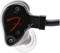 FENDER IEM Nine 0 Black Metallic Внутриканальные наушники, 9,25мм драйвер, 106дБ, 11Гц-20кГц, черный металлик - фото 62560