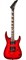 JACKSON JS32TQ Dinky электрогитара, цвет красный прозрачный - фото 62862