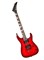 JACKSON JS32TQ Dinky электрогитара, цвет красный прозрачный - фото 62863