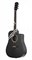 Fender Squier SA-105CE Dreadnought Black W/Fishman Preamp электроакустическая гитара - фото 63340