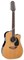TAKAMINE TT SERIES EF400SC-TT электроакустическая гитара типа DREADNOGHT CUTAWAY с кейсом, цвет - натуральный, верхняя дека - ма - фото 63758